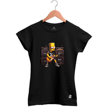 Camiseta Baby Look Feminina Metal Bart