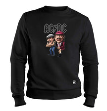 Moletom ACDC Anime Unissex - Clube Rock - P-MASC-002-PT - P - Preto -