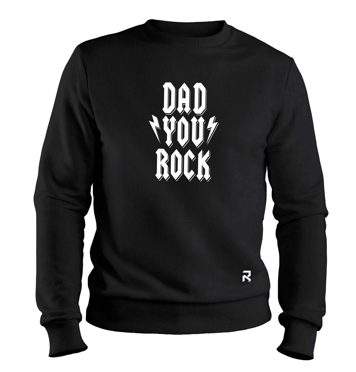 Moletom Dad You Rock Unissex - Clube Rock - P - Preto - 