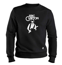 Moletom Eric Clapton Unissex - Clube Rock - P-MASC-002-PT - P - Preto -