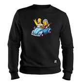 Moletom Homer Rockeiro Unissex - Clube Rock - P-MASC-002-PT - P - Preto -