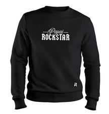 Moletom Papai Rockstar Unissex - Clube Rock - P - Preto - 