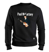 Moletom Paul McCartney Unissex - Clube Rock - P - Preto - 