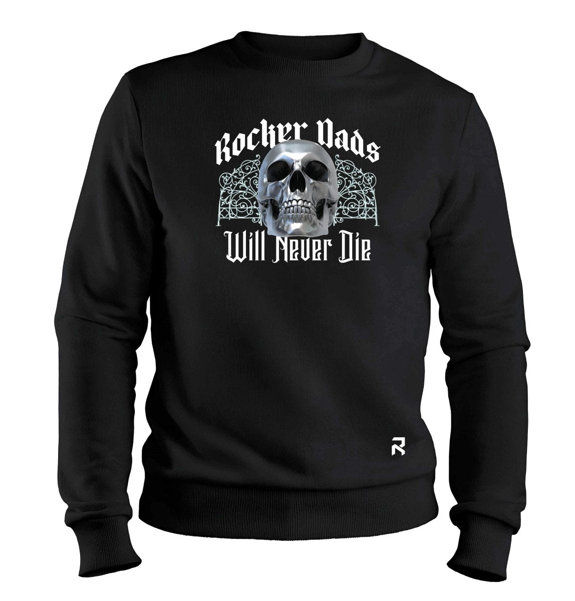 Moletom Rocker Dads - Clube Rock - P - Preto - 