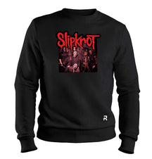 Moletom Slipknot vermelha Unissex - Clube Rock - P - Preto - 