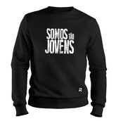 Moletom Somos tão Jovens Unissex - Clube Rock - P-MASC-002-PT - P - Preto -