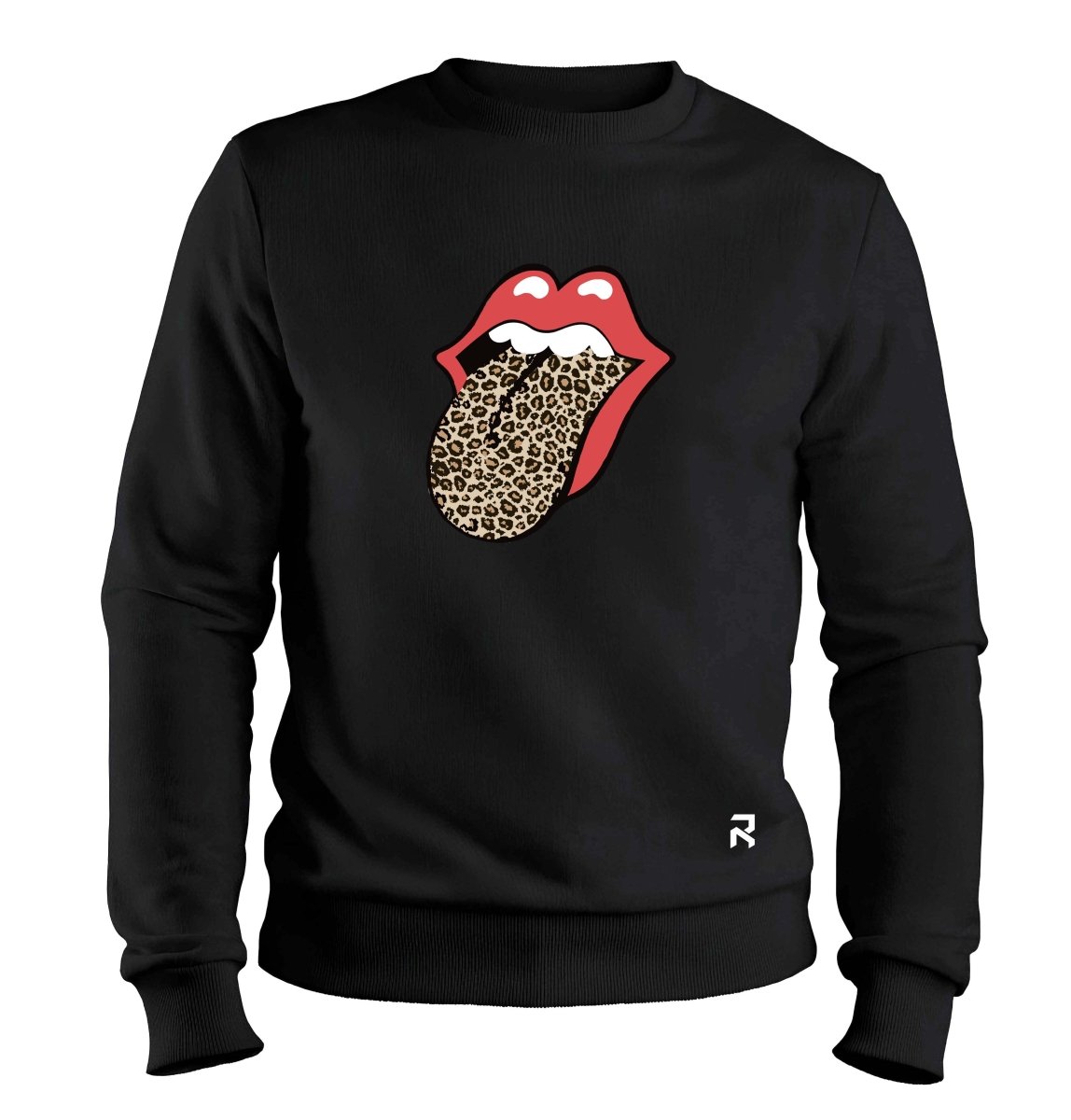 Moletom The Rolling Stones Onça Unissex - Clube Rock - P-MASC-002-PT - P - Preto -