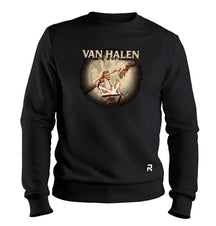 Moletom Van Halen Unissex - Clube Rock - P-MASC-002-PT - P - Preto -