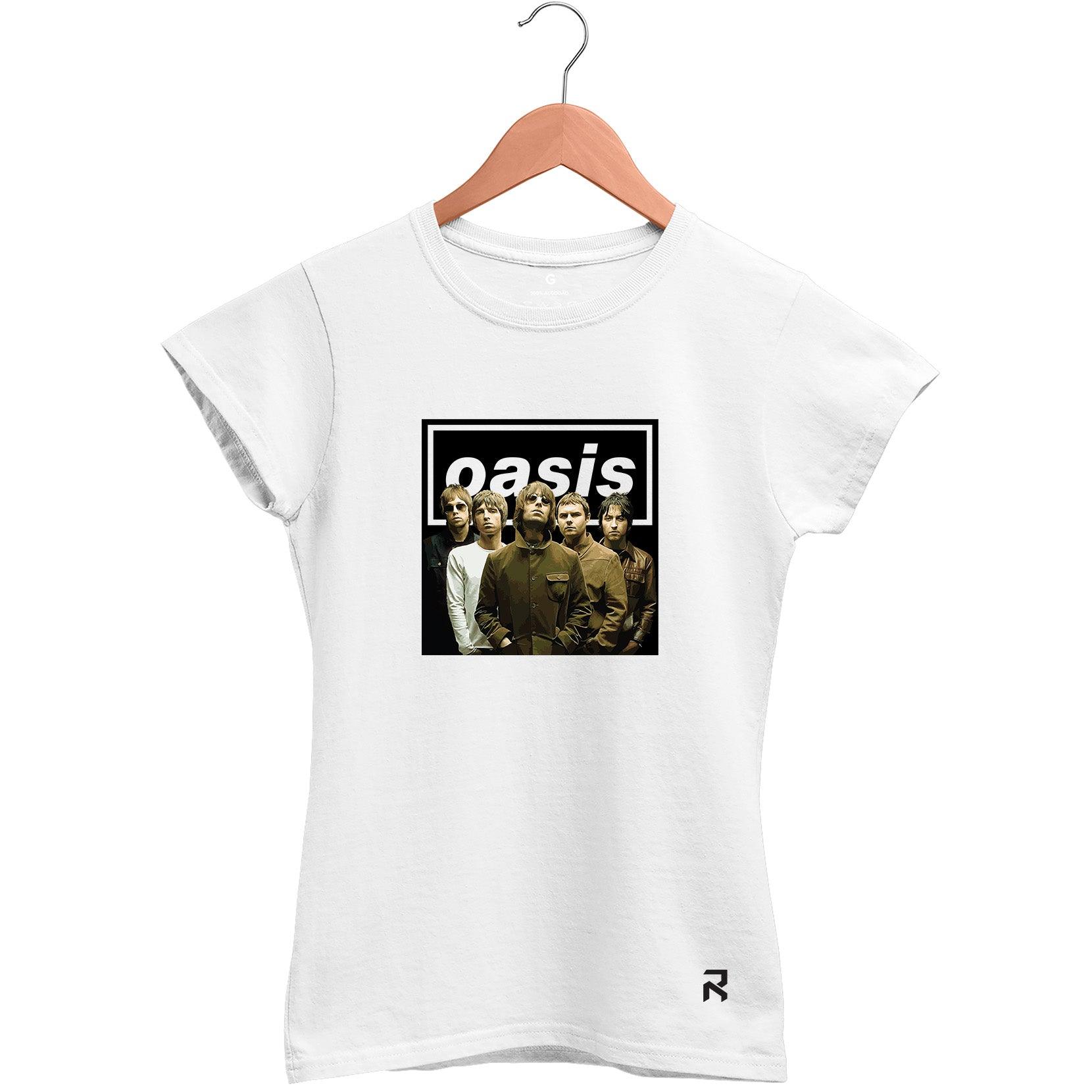 Camiseta Baby Look Feminina Oasis