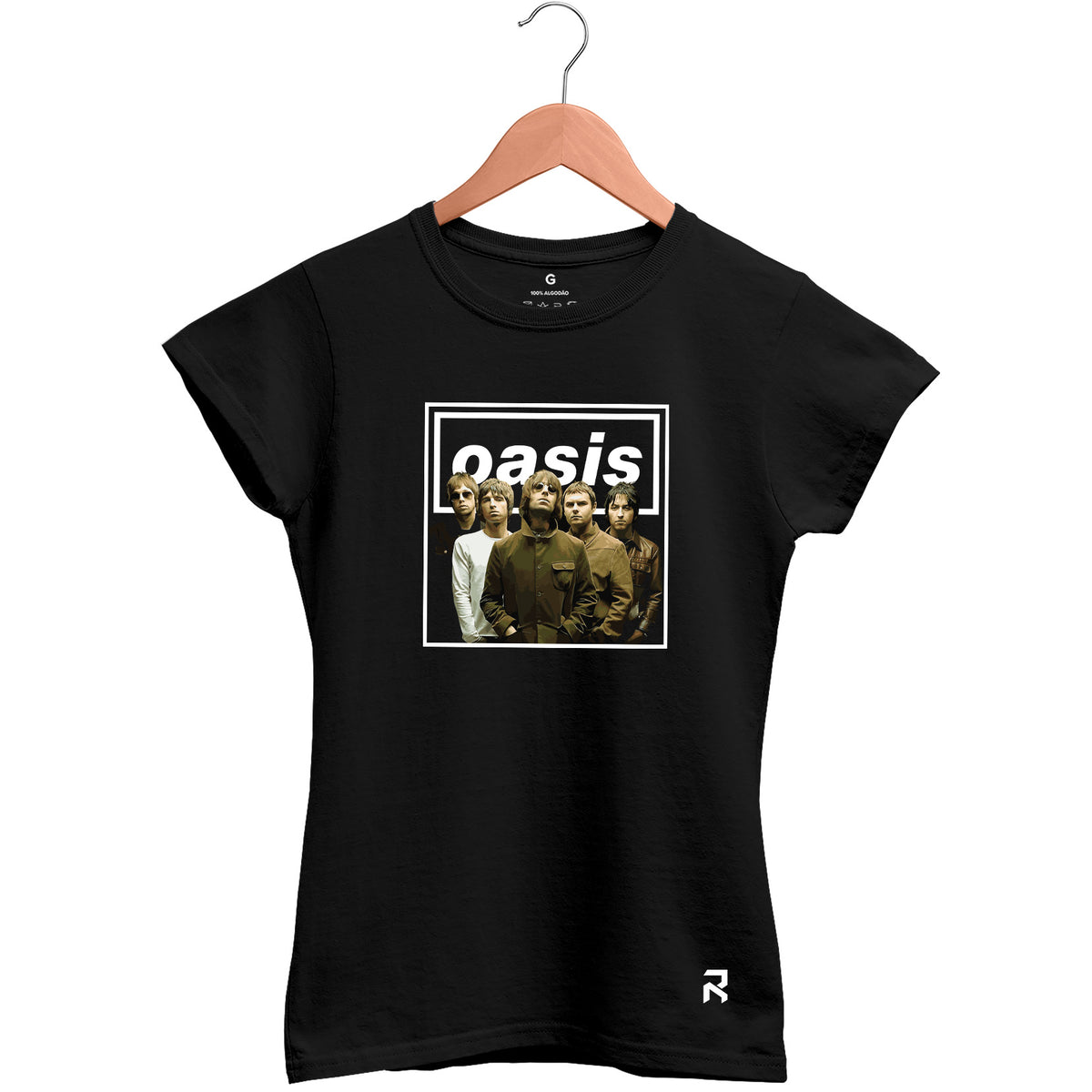 Camiseta Baby Look Feminina Oasis