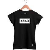 Camiseta Baby Look Feminina Oasis Logo