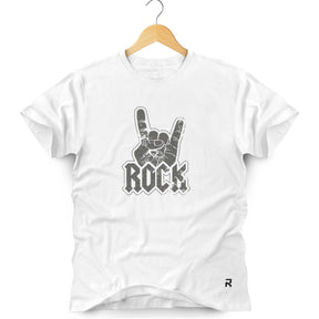 Camiseta Masculina Rock Hand