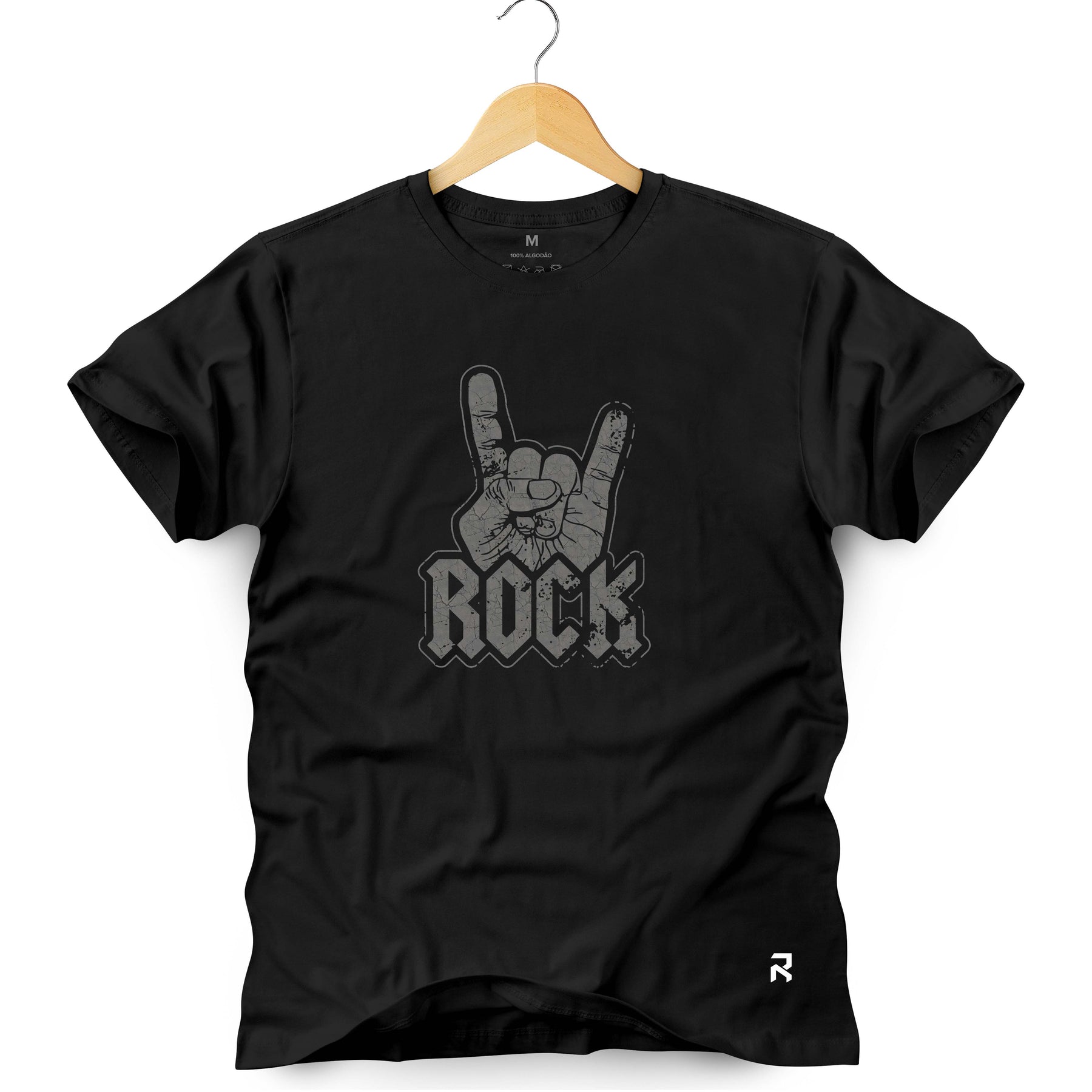 Camiseta Masculina Rock Hand