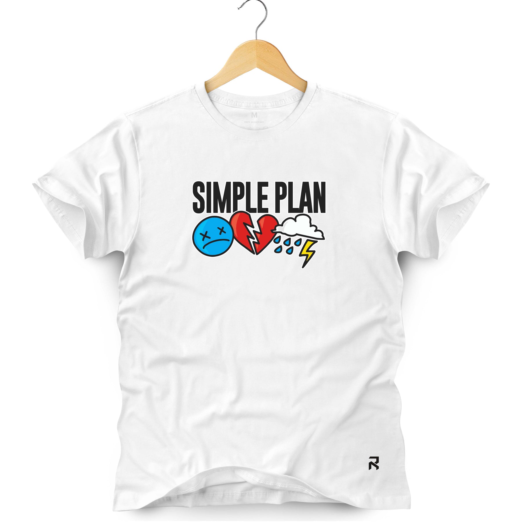 Camiseta Masculina Simple Plan