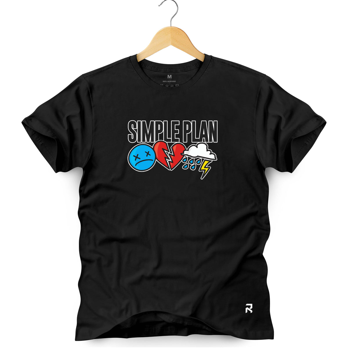 Camiseta Masculina Simple Plan