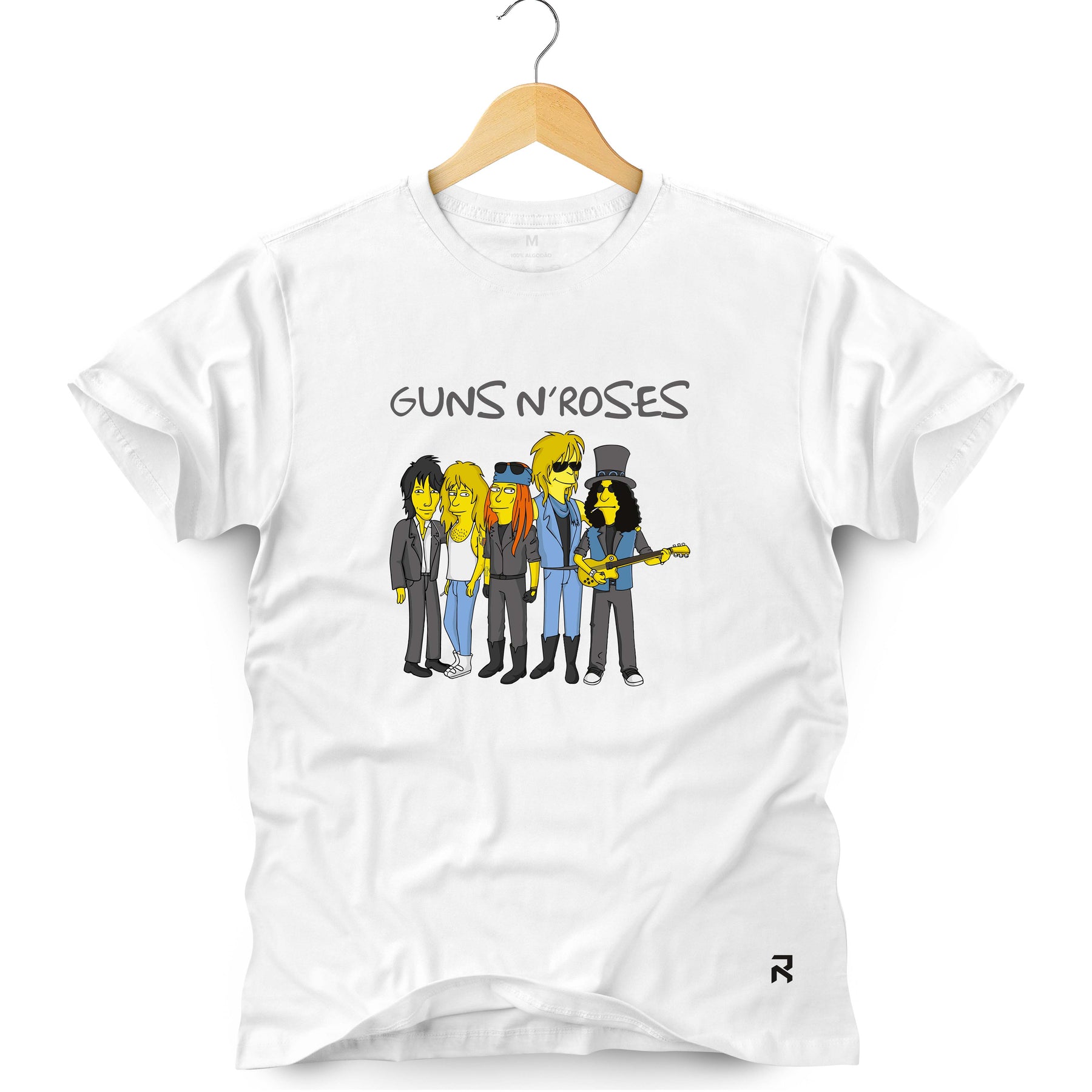 Camiseta Masculina Simpsons Guns