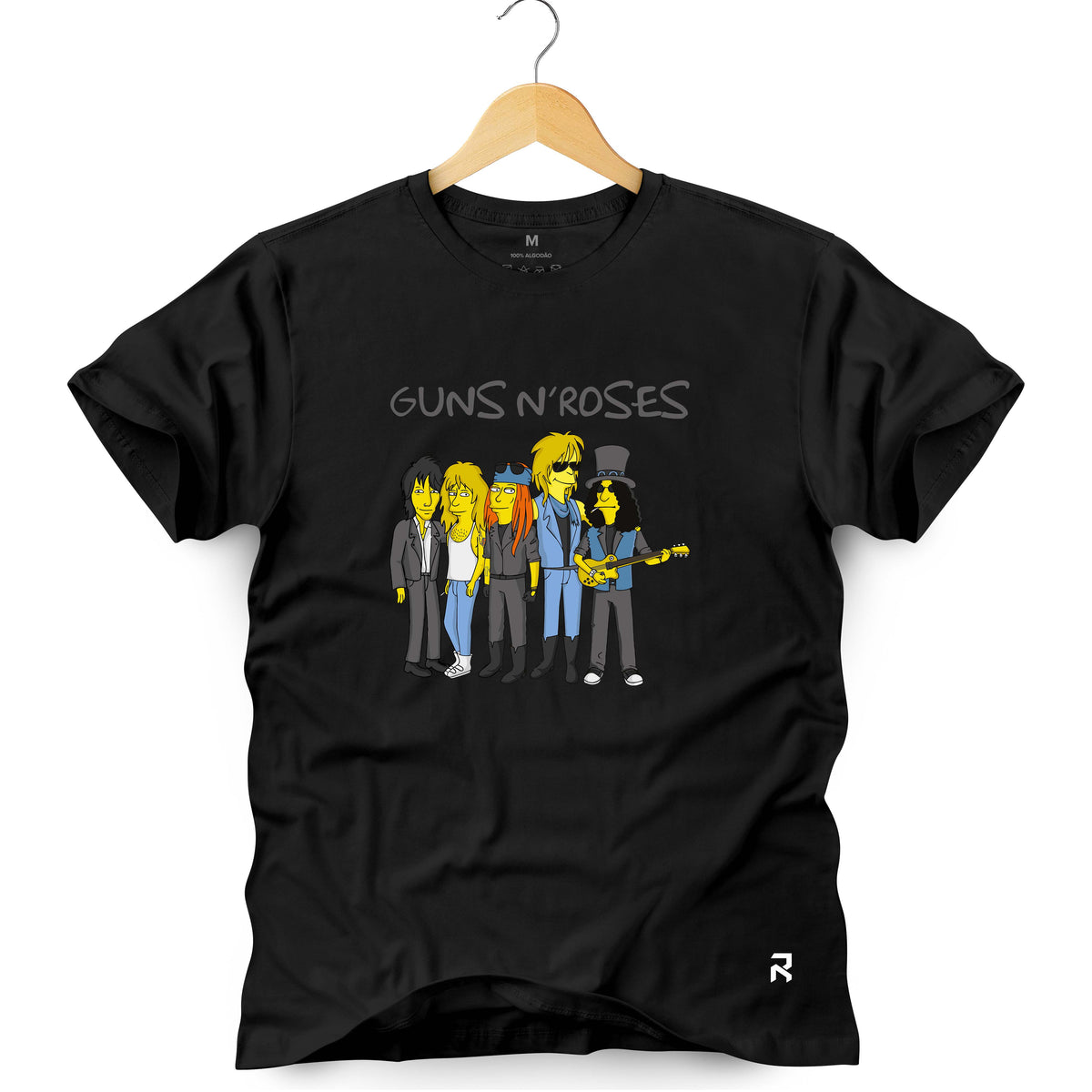 Camiseta Masculina Simpsons Guns