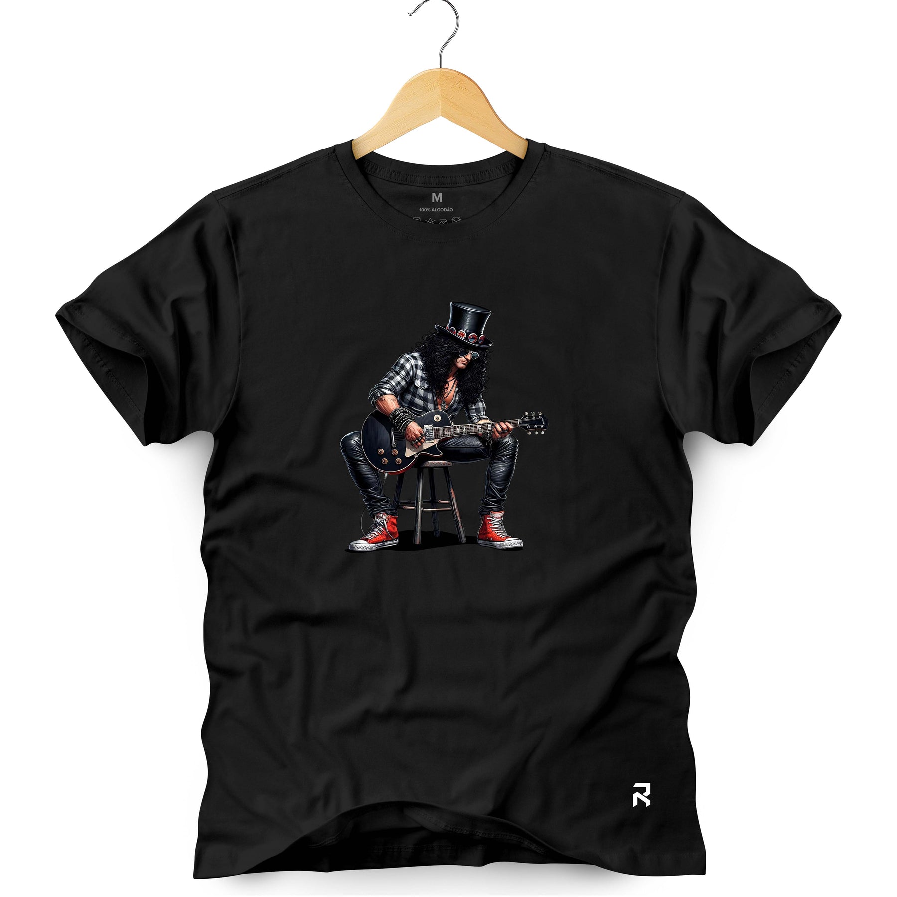 Camiseta Masculina Guitarra Slash