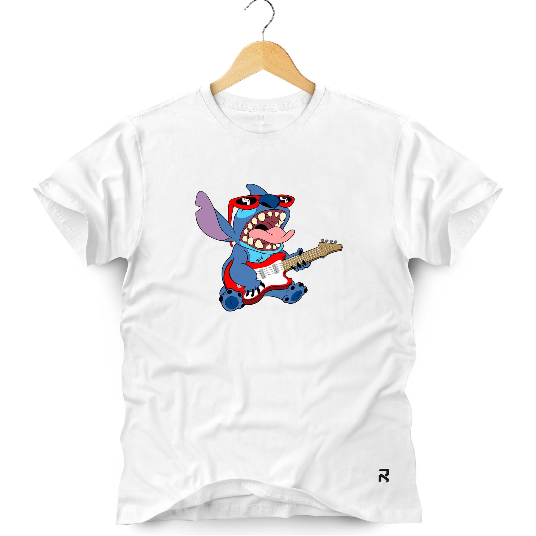 Camiseta Masculina Guitarra Sttch