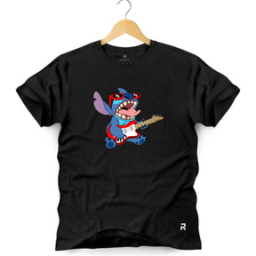 Camiseta Masculina Guitarra Sttch