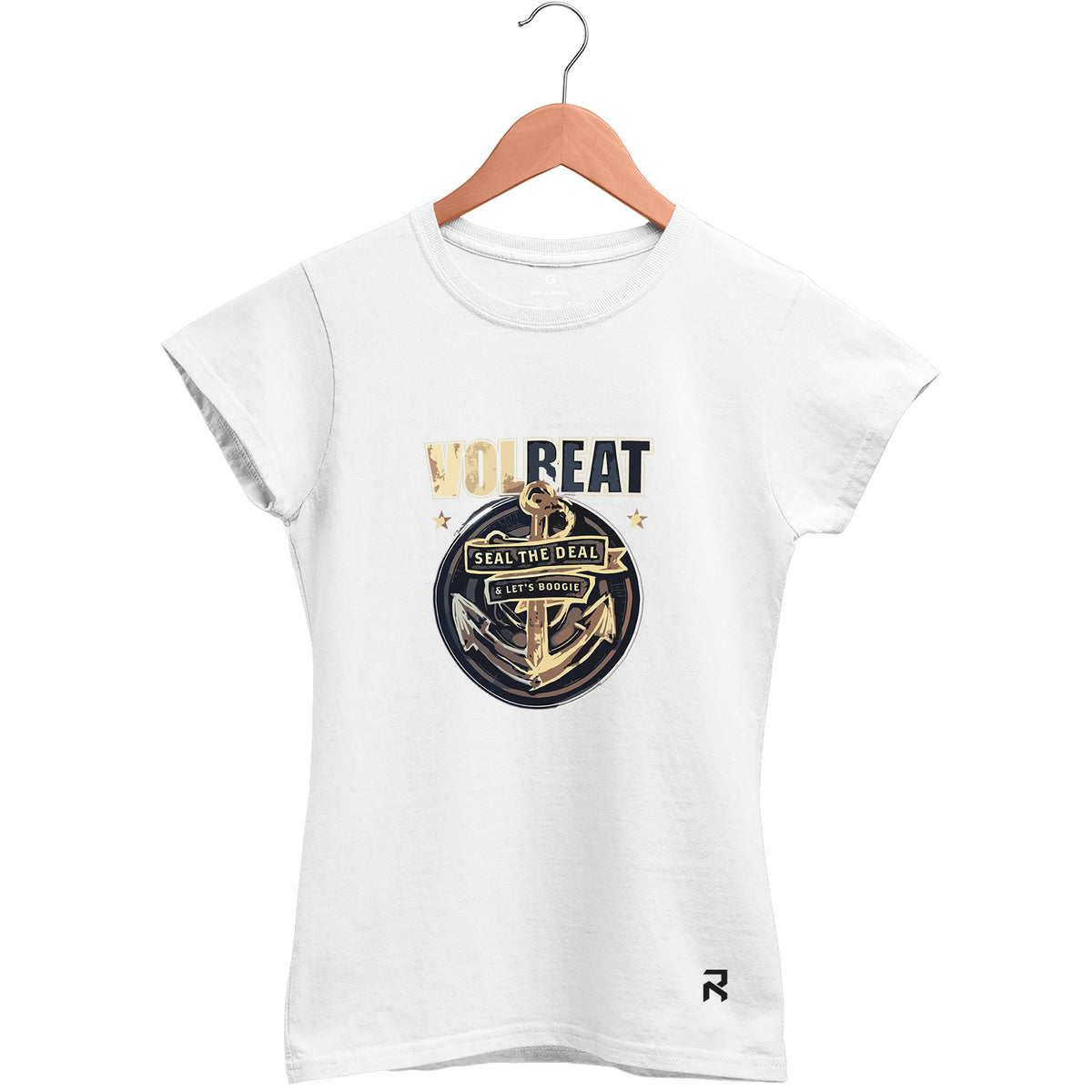 Camiseta Baby Look Feminina Volbeat