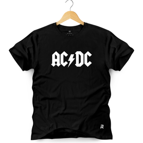 Camiseta Masculina ACDC Raiz - Clube Rock - P-MASC-003-PT - P - Preta -