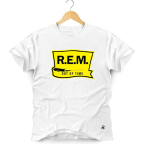 Camiseta Masculina REM - Clube Rock - P - Branca -