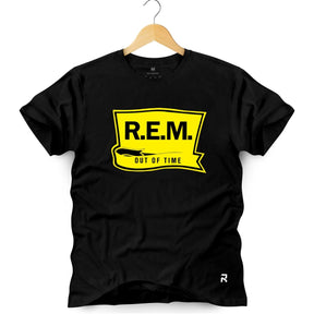 Camiseta Masculina REM - Clube Rock - P - Preta -