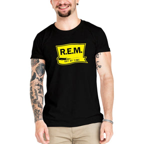 Camiseta Masculina REM - Clube Rock - P - Branca -