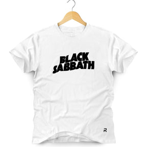 Camiseta Masculina Black Sabbath - Clube Rock - P-MASC-011-BC - P - Branca -