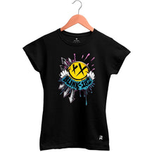 Camiseta Baby Look Feminina Blink-182 - Clube Rock - P - Preta -