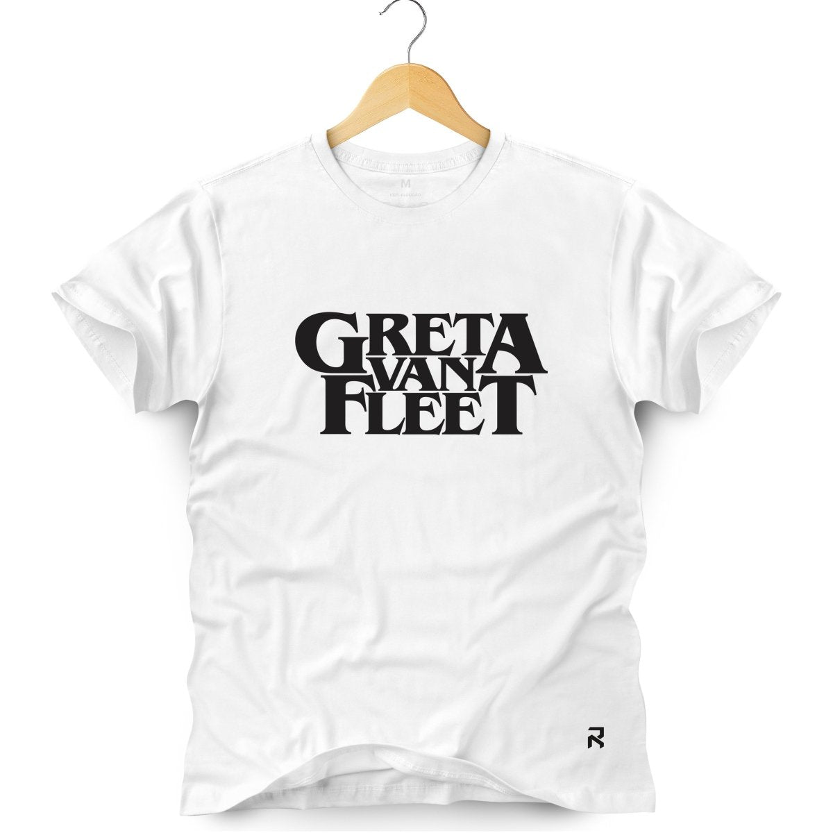 Camiseta Masculina Greta Van Fleet - Clube Rock - P - Branca -