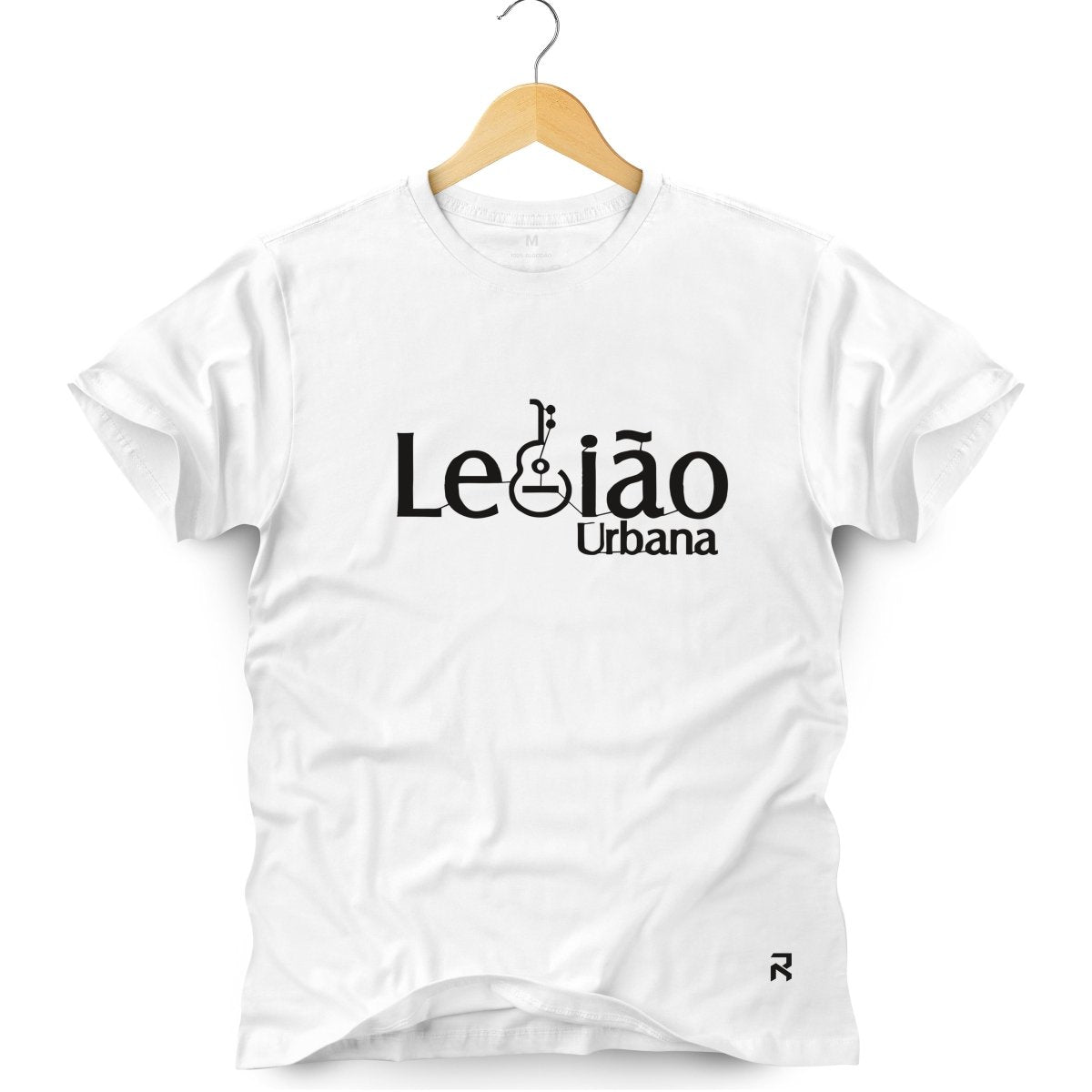 Camiseta Masculina Legião - Clube Rock - P-MASC-047-BC - P - Branca -