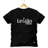 Camiseta Masculina Legião - Clube Rock - P-MASC-046-PT - P - Preta -