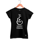 Camiseta Baby Look Feminina Legião Urbana - Clube Rock - P - Preta -