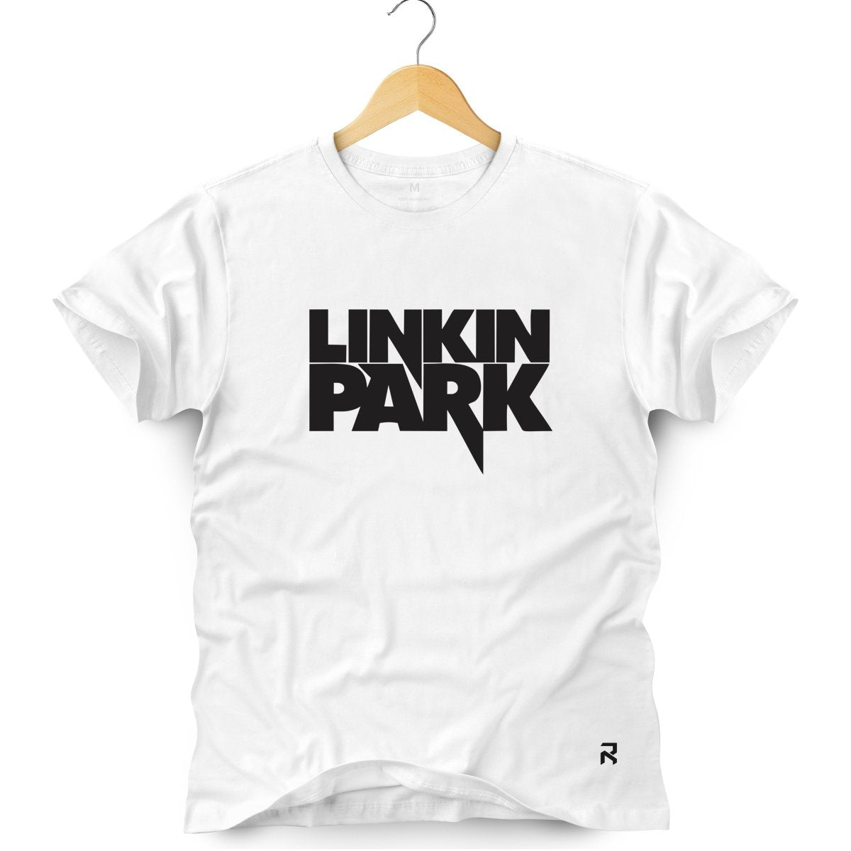 Camiseta Masculina Linkin Park - Clube Rock - P - Branca -