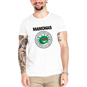 Camiseta Masculina Mamonas Assassinas Nomes - Clube Rock - P-MASC-052-BC - P - Branca -