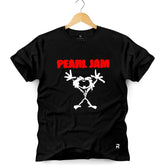 Camiseta Masculina Pearl Jam - Clube Rock - P - Preta -