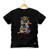 Camiseta Masculina Pink Floyd Especial - Clube Rock - P - Preta -