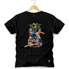 Camiseta Masculina Pink Floyd Especial - Clube Rock - P - Preta -