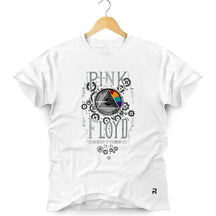 Camiseta Masculina Pink Floyd Tour - Clube Rock - P - Branca -