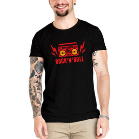 Camiseta Masculina Rock N Roll - Clube Rock - P-MASC-074-BC - P - Branca -