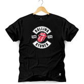 Camiseta Masculina Rolling Stones 1978 - Clube Rock - P-MASC-077-PT - P - Preta -