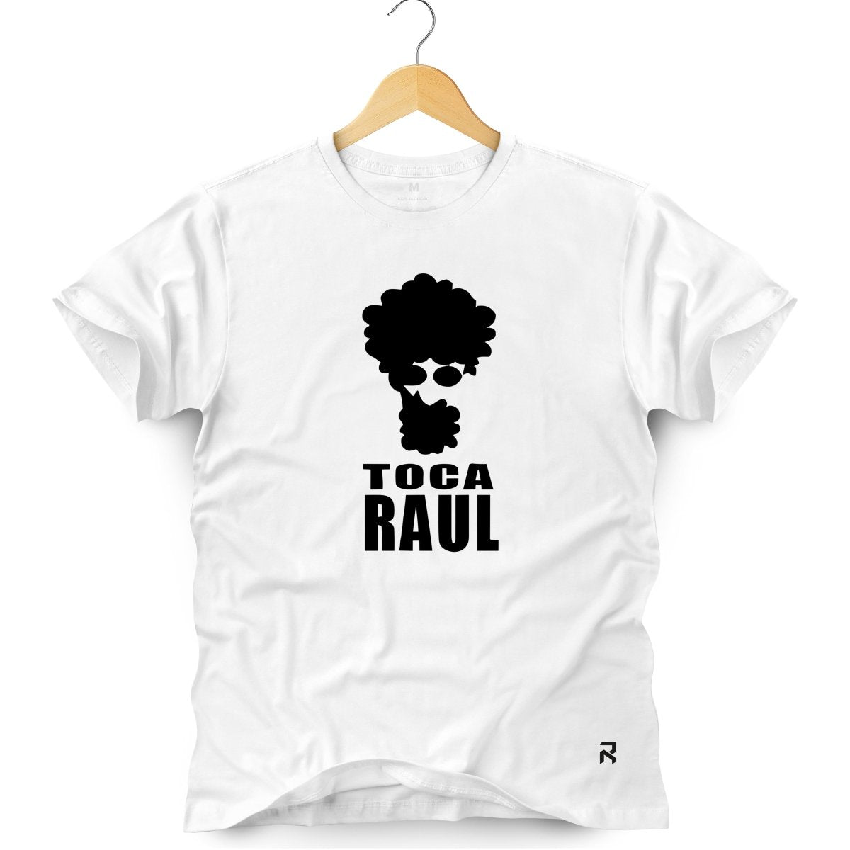 Camiseta Masculina Toca Raul - Clube Rock - P-MASC-089-BC - P - Branca -