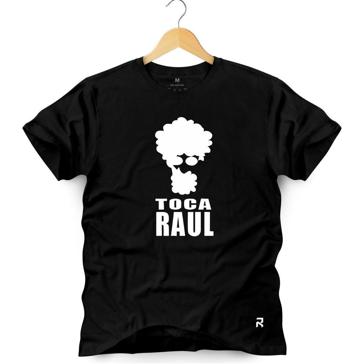 Camiseta Masculina Toca Raul - Clube Rock - P-MASC-088-PT - P - Preta -