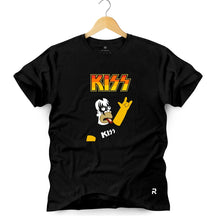 Camiseta Masculina Kiss Homer - Clube Rock - P-MASC-043-PT - P - Preta -