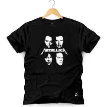 Camiseta Masculina Metallica Banda - Clube Rock - P-MASC-056-PT - P - Preta -