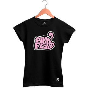 Camiseta Baby Look Feminina Pink Floyd Rosa - Clube Rock - P - Preta -