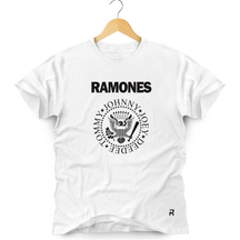 Camiseta Masculina Ramones - Clube Rock - P-MASC-070-BC - P - Branca -