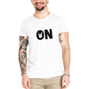 Camiseta Masculina Rock On - Clube Rock - P-MASC-076-BC - P - Branca -